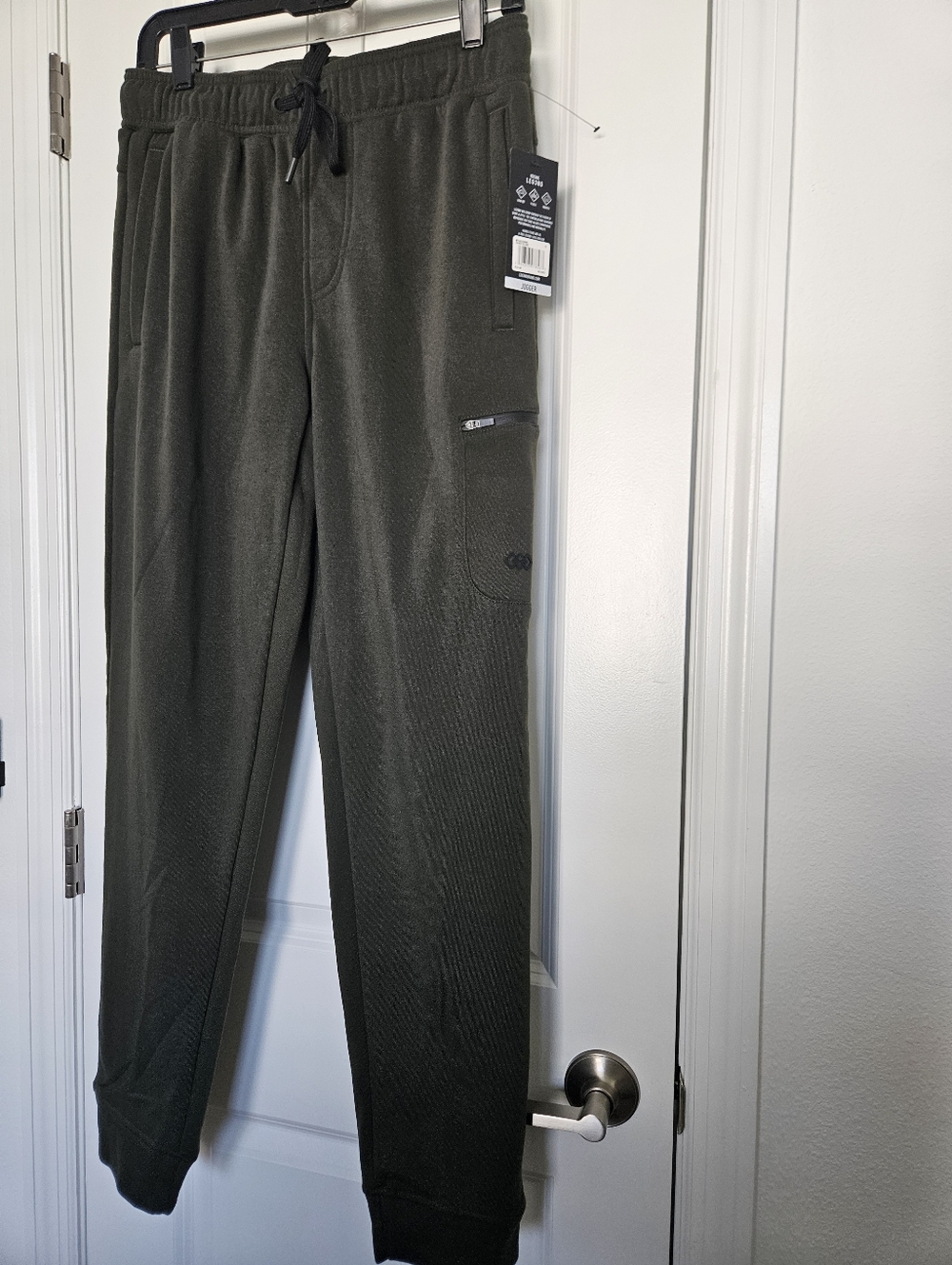 NWT Men's LEG3ND Olive Green Fleece Jogger Pants Casual Comfort Size Small